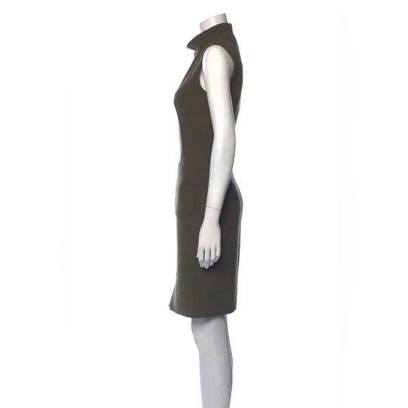 L'Agence 🍸🫒 Olive Green
Mock Neck Knee-Length Dress
Size: XS I US 0 - Picture 3 of 6